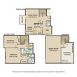 2 Bedroom 2.5 Bath TH