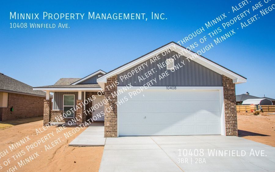 10408 Winfield Ave. House Rental in Lubbock, TX