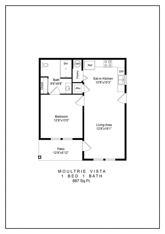 Moultrie Vista 1 bed 1 bath 667 sq ft - Moultrie Vista