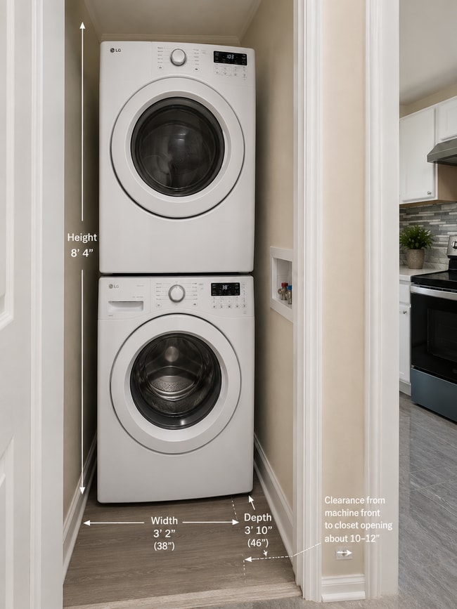 In Unit Laundry - 3772 Whiting Ave