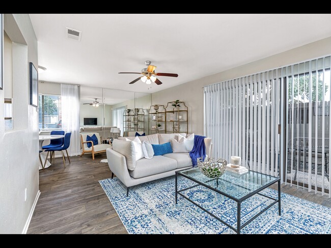 Open Concept Living Area - Barringer Square