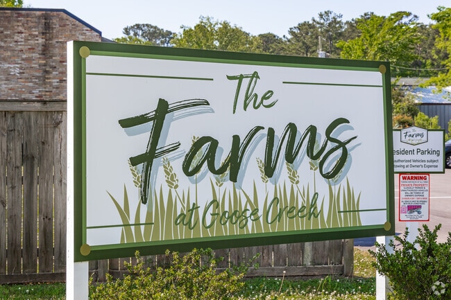 Community Entrance - The Farms at Goose Creek