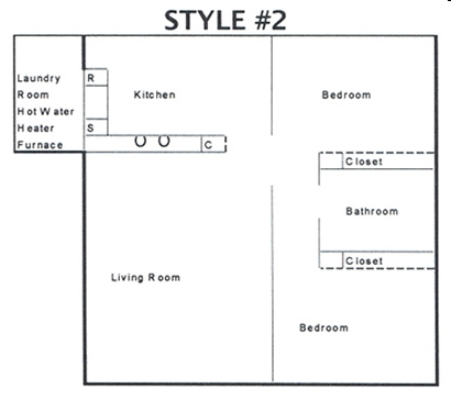 2BR/1BA - Crescent Heights Apartments