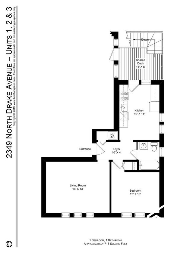 Foto del edificio - 2337 N Drake Ave