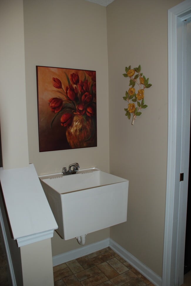 Utility sink - 145 White Dogwood Ln