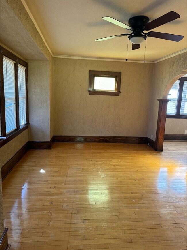 Living room view to dining room - 5253 N 34th St