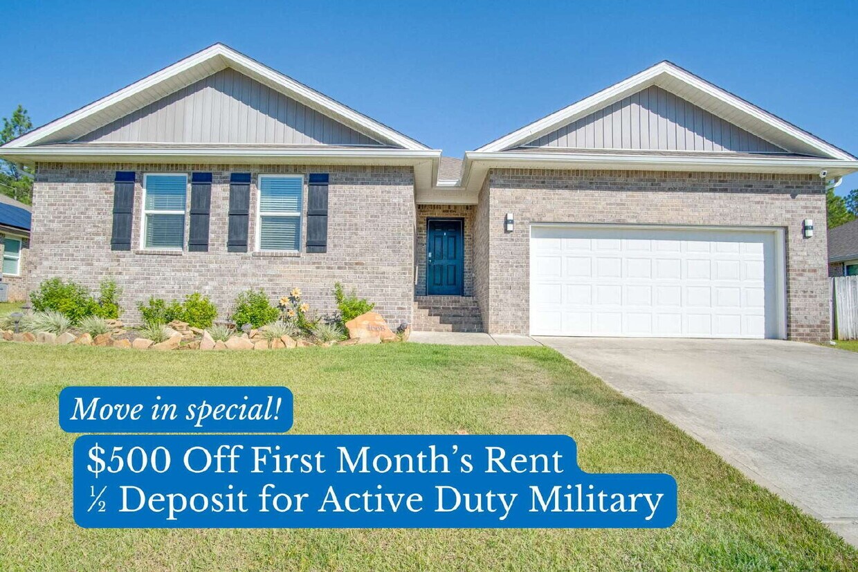 Primary Photo - Move In for the Holidays! Heated Saltwater Pool & Tropical Backyard –$500 OFF First Month + Milit...