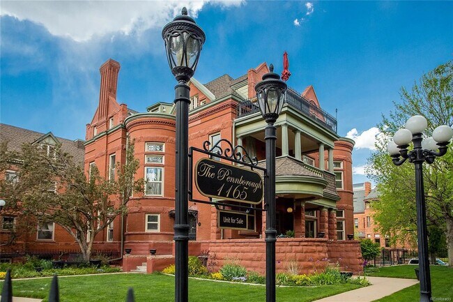 Exterior with beautiful courtyard - 1165 N Pennsylvania St