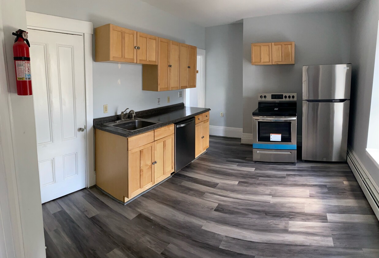 Kitchen all stainless appliances - 65 Fern St
