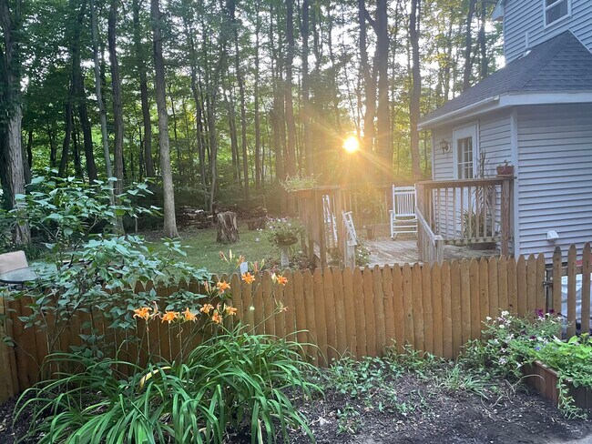 Back deck - 255 Northline Rd.