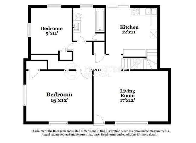 Foto del edificio - 3 Bedroom Pet-Friendly Home in CLEVELAND, ...