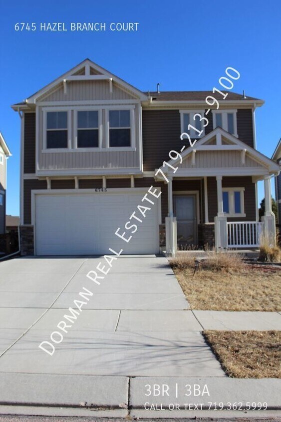 6745 Hazel Branch Court, Colorado Springs, CO 80927 House Rental in