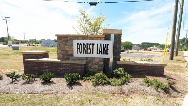 Neighborhood sign - 1276 Brawley School Rd