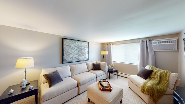 2-bedroom Living Room - Park Lane  Apartments