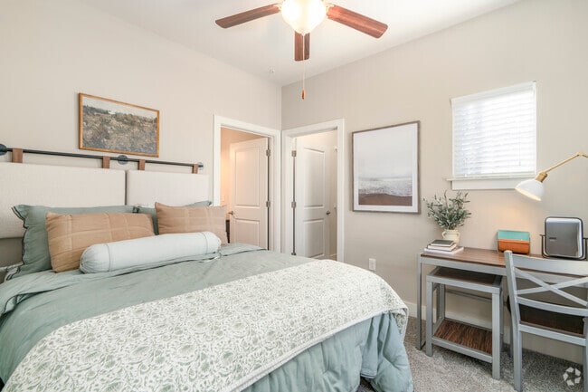 Bedroom - Yugo Charlotte College Downs Apartments