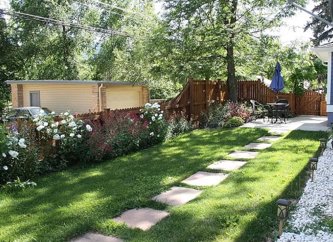 side yard - 2228 17th St