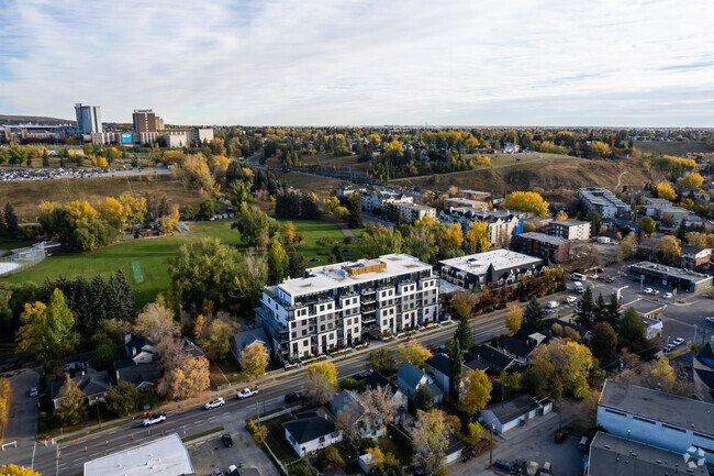 Aerial Photo - The Victoria on 5th