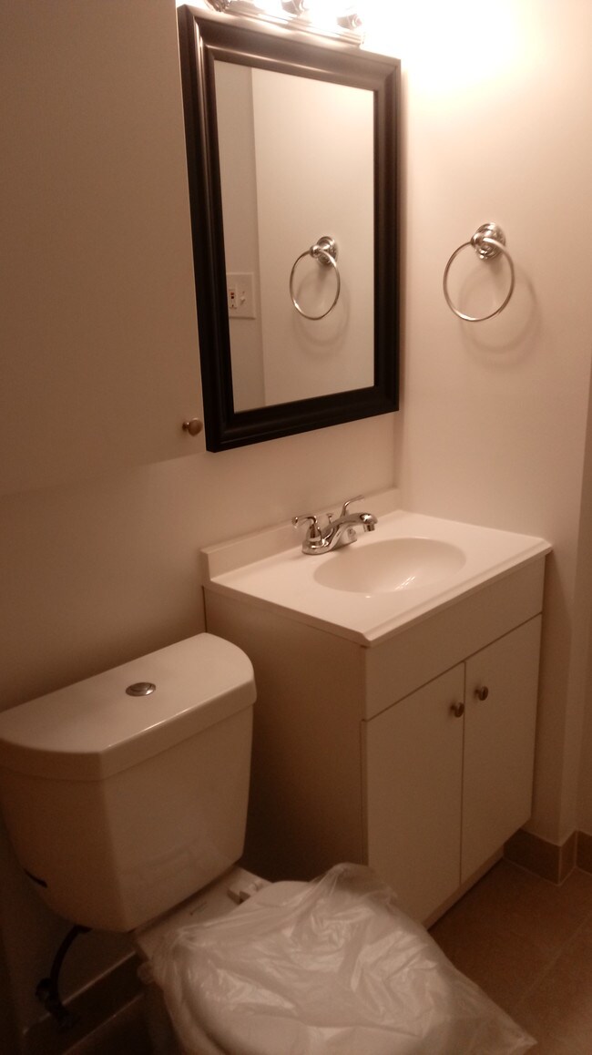 baño renovado - Knightsbridge