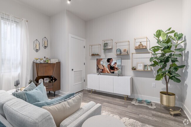 Sala de estar (plano A1) - Emerald at Lansdale