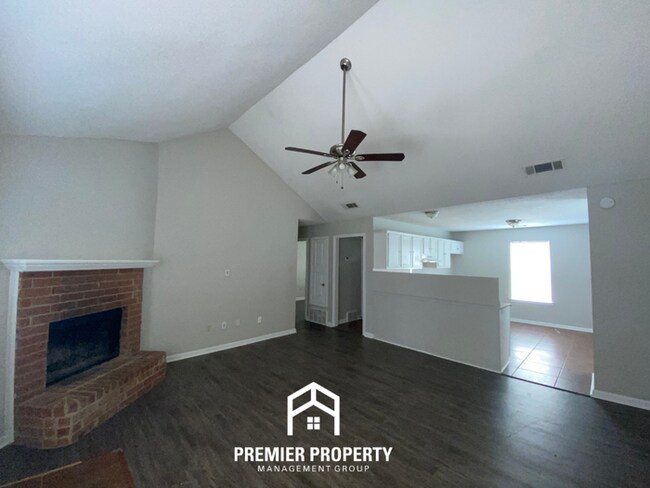 Photo - Charming 3BR/2BA Millington Home | High Vaulted Ceilings & Brick Fireplace