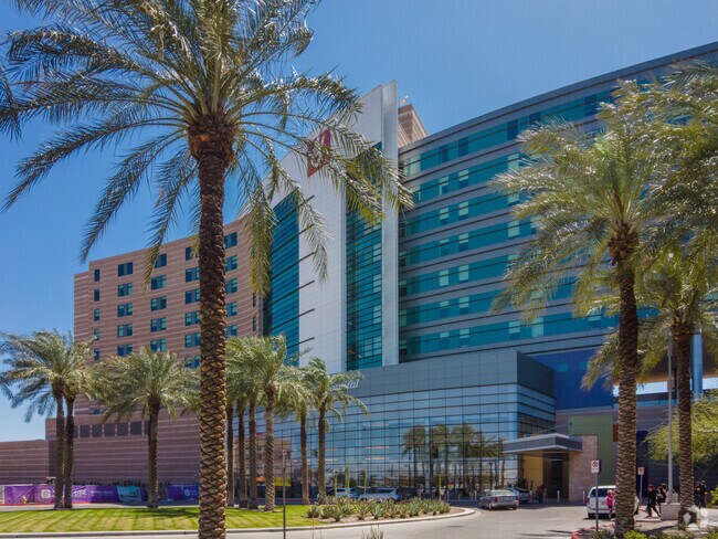 Phoenix Children's Hospital is located along the 51 in the Encanto neighborhood.