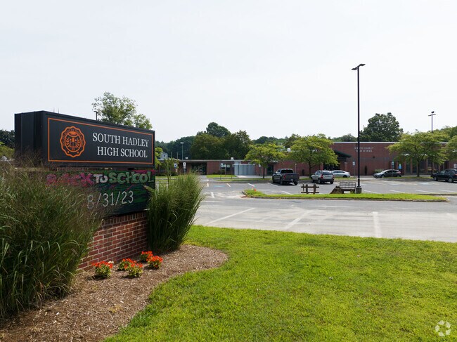 South Hadley High School is for higher learning and growing into adulthood in South Hadley.