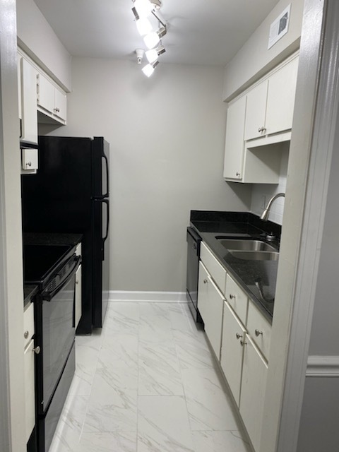 Modern Kitchen Area - Park Ridge Apartments