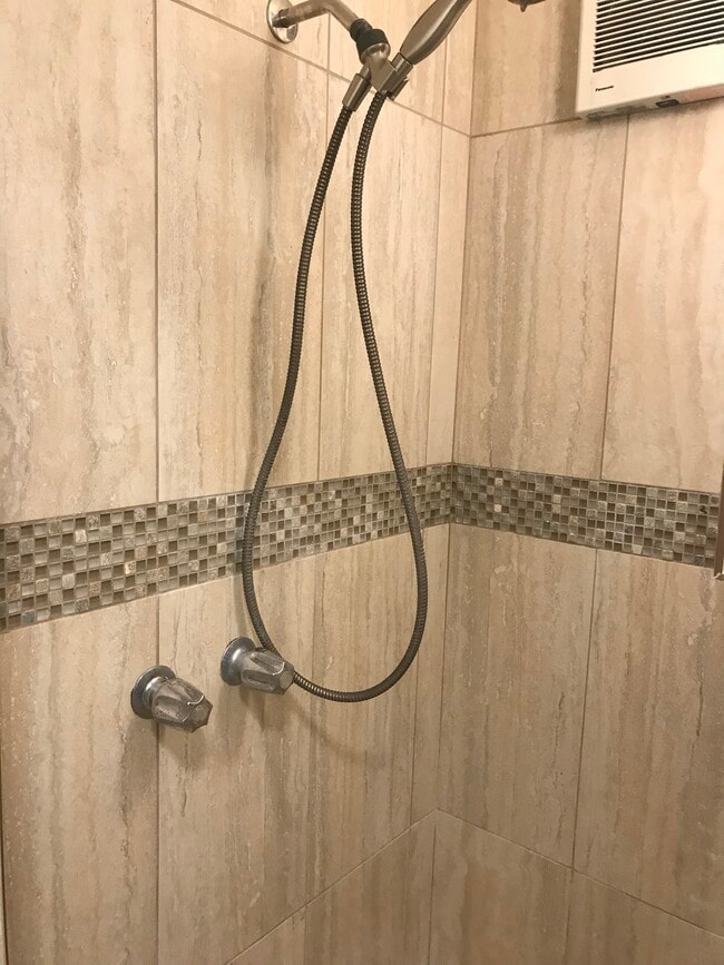 Tiled shower - 11041 Aqua Vista St