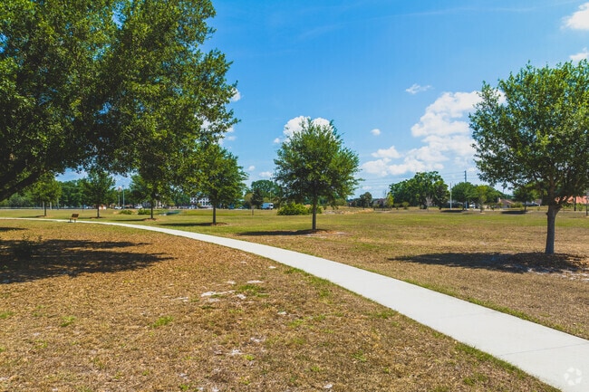 Walking Trails at Aerial of Douglas M. Cook Park