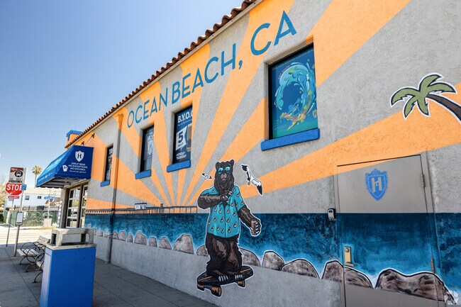 Artists thrive in Ocean Beach where murals are found almost everywhere.