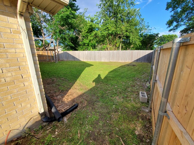 back yard - 6300 Pine St