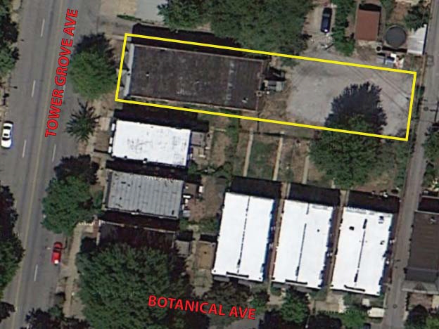 Aerial Photo - 2312 Tower Grove Ave