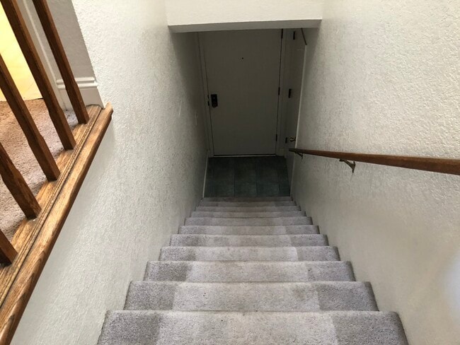 Stairwell from Garage to Living area - 18907 Sara Park Cir