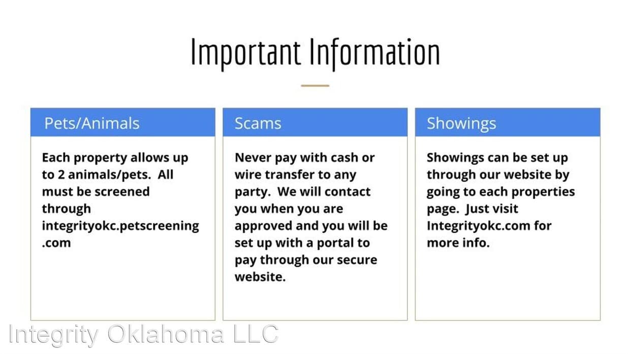 3 br, 2 bath House 613 Montana House Rental in Jones, OK