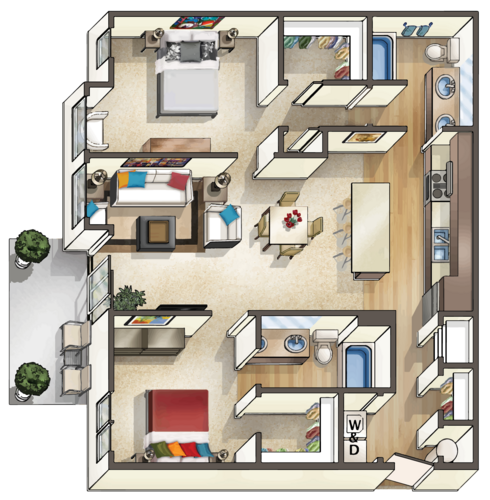 Foto del interior - Trails at Timberline
