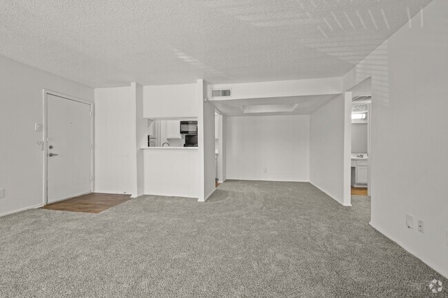 1BR, 1BA - 812SF A2 Open Living Area - Stone Canyon