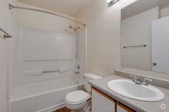 2BR, 2BA - 920SF - Second Bathroom - Westbury Apartments