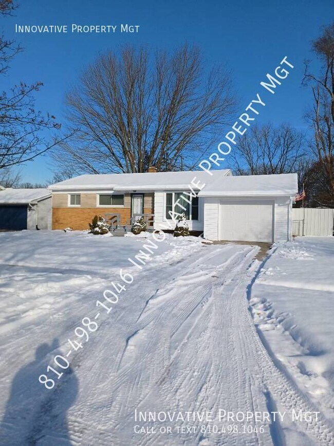 Modern 3bedroom Home with Attached 1 Car House for Rent in Flint