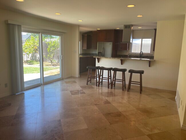 Living area and view of kitchen - 4296 Mount Hukee Ave