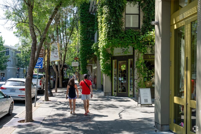 Explore the lively downtown area of Healdsburg.