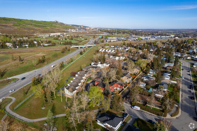 Aerial Photo - Bow River Townhomes