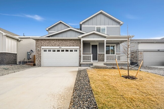 Photo - New 3-Bed, 2.5-Bath House with Office and 2-Car Garage in Johnstown Farms