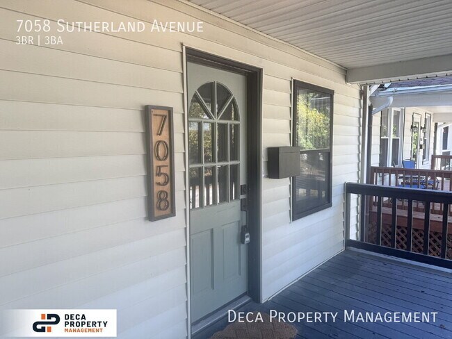 Foto del edificio - 7058 Sutherland Ave