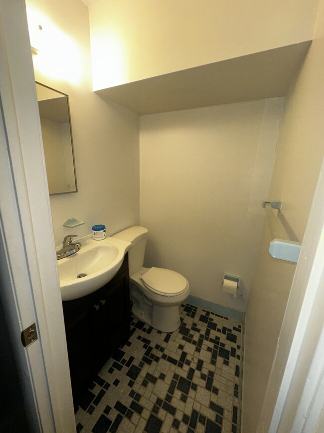 Half bathroom on the first floor - 446 Clifton Ave