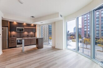 A16 Model - 1BR, 1BA - 576SF - Living Room/Kitchen - Birch House at Canary Landing