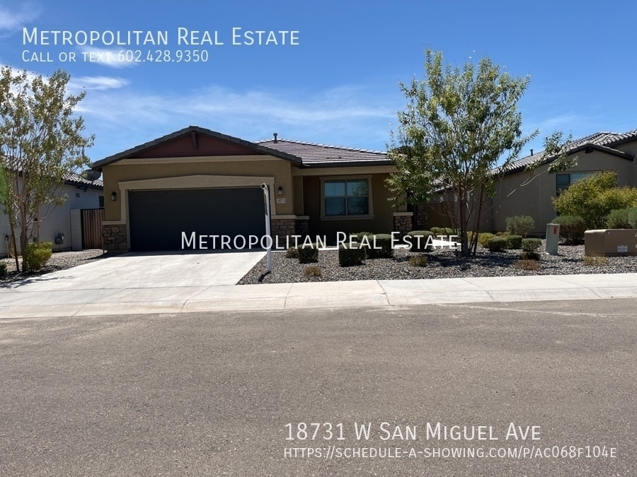 18731 W San Miguel Ave, Litchfield Park, AZ 85340 House for Rent in