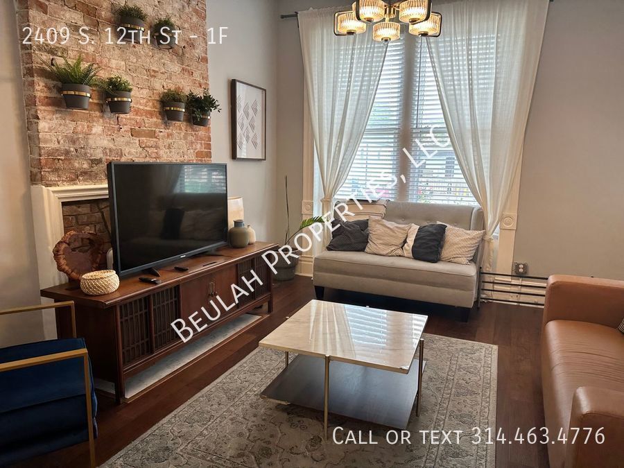 Furnished and Charming Soulard 2BD/2BA Apa... Apartment for Rent in