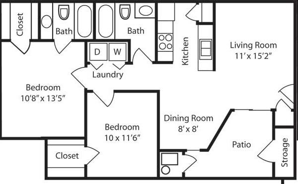Parkgate Apartments Salt Lake City Ut 2br 2ba Parkgate Apartments