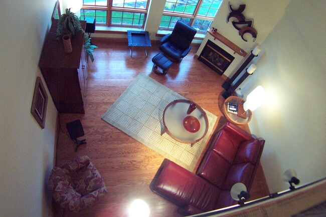 Cozy gas fireplace and abundance of windows - 1 E Main St