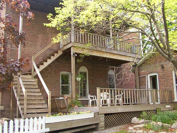 Staircase to 2N apartment - 255 Park Ave